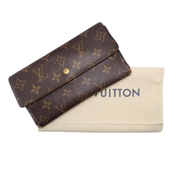 Louis Vuitton Handbags - Louis Vuitton Monogram Sarah Wallet Canvas Long Wallet